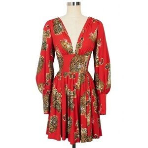 NWT Trashy Diva My Pet Leopard Bianca Dress size 4